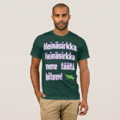 T-shirt Heinasirkka - obscurité (Devant entier)