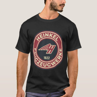 T-shirt Heinkel Flugzeugwerke - Sticker de logo rond1.png