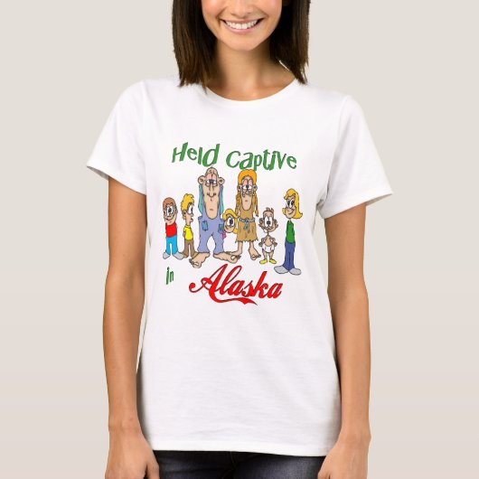 T-shirt Held Captive en Alaska (Devant)