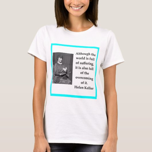 T-shirt Helen Keller (Devant)