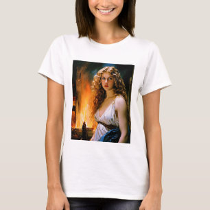 T-shirt "Helen, La beauté d’un spartiate, Le feu de Troy"