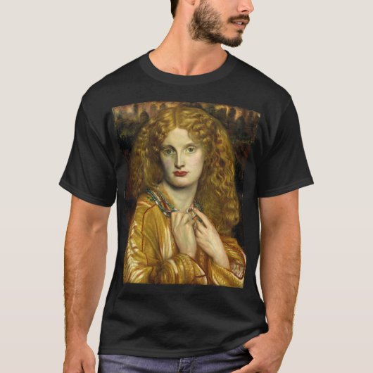T-shirt Helen of Troy (par Dante Gabriel Rossetti) (Devant)