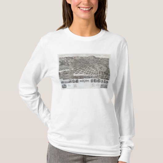 T-shirt Helena, Mont (Devant)