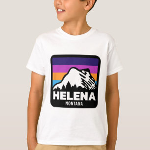T-shirt Helena Montana Pêche Ski Snowboard Famille 