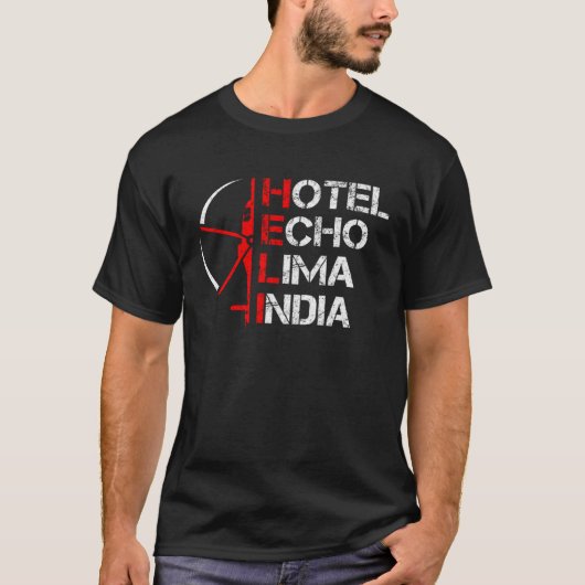 T-shirt Helicopter for Pilots (Devant)