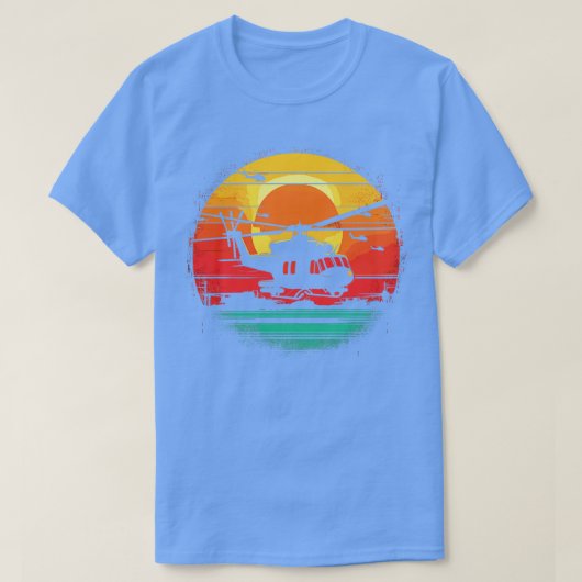 T-shirt Hélicoptère (Design devant)
