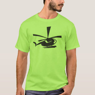 T-shirt hélicoptère