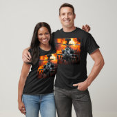 T-shirt Hélicoptère Apache (Unisexe)