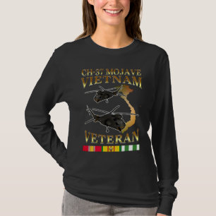 T-shirt hélicoptère CH 37 mojave vétéran de la guerre du V