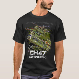T-shirt Hélicoptère CH-47 Chinook