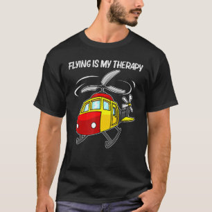 T-shirt Hélicoptère cool Pour Hommes Chopper Hélicoptère P
