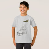 T-shirt Hélicoptère de Krystal (Devant entier)