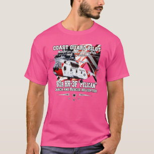 T-shirt hélicoptère de recherche et de secourt S61R