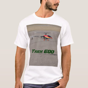 T-shirt Hélicoptère de Trex 600 RC planant