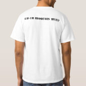 T-shirt Hélicoptère d'UH-1H Huey (Dos)