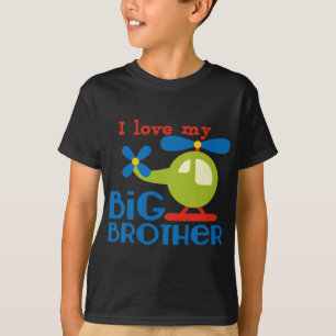 T-shirt Hélicoptère J'aime mon Big Brother