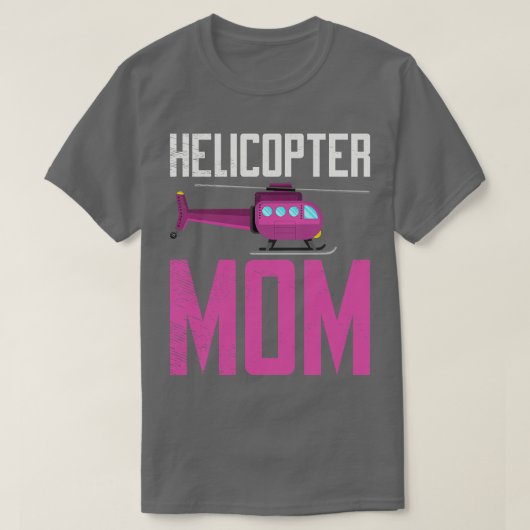 T-shirt Hélicoptère Maman Hovering Enfants Aimer Mère (Design devant)