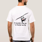 T-SHIRT HÉLICOPTÈRE SANITAIRE DE L'ARMÉE (Dos)