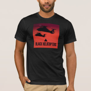 T-shirt Hélicoptères noirs