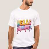 t-shirt hélio été (Devant)