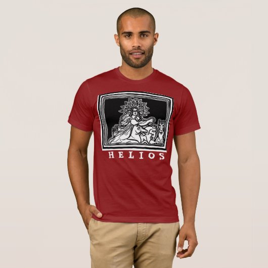 T-shirt Helios par AncientAgesPrints (Devant entier)