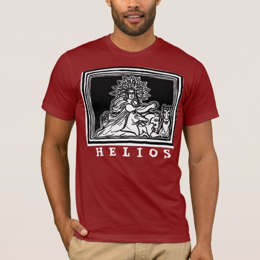 T-shirt Helios par AncientAgesPrints (Devant)