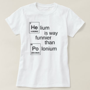T-shirt Helium>Polonium