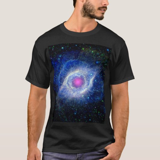 T-shirt Helix Nebula OEil ultraviolet OEil de Dieu Photo s (Devant)