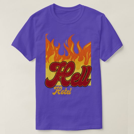 T-shirt Hell Hotel Heavy Metal (Design devant)
