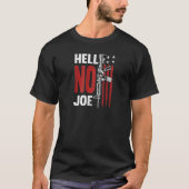 T-shirt Hell No Joe Tee Gun (À L'Arrière) Raglan (Devant)