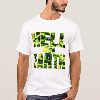 T-shirt Hell on Earth T (vert toxique) pour homme