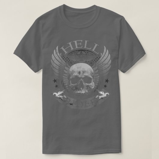 T-shirt Hell Rider - Biker ugs (Design devant)
