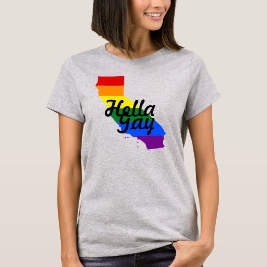 T-shirt Hella Gay (Devant)