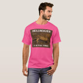 T-shirt Hellbender Funny Géant Salamander Mal Animal Nam (Devant entier)