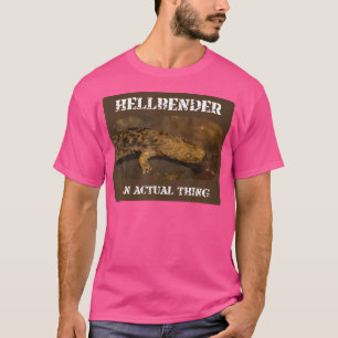 T-shirt Hellbender Funny Géant Salamander Mal Animal Nam