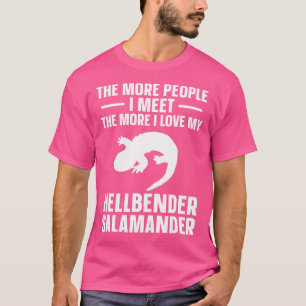 T-shirt Hellbender Salamander Love My Salamander Amphibian
