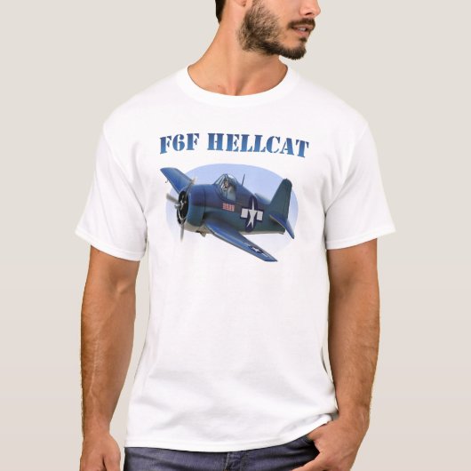 T-shirt Hellcat de F6F Grumman (Devant)