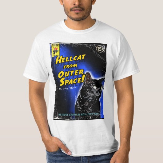 T-shirt Hellcat d'espace extra-atmosphérique ! (Devant)