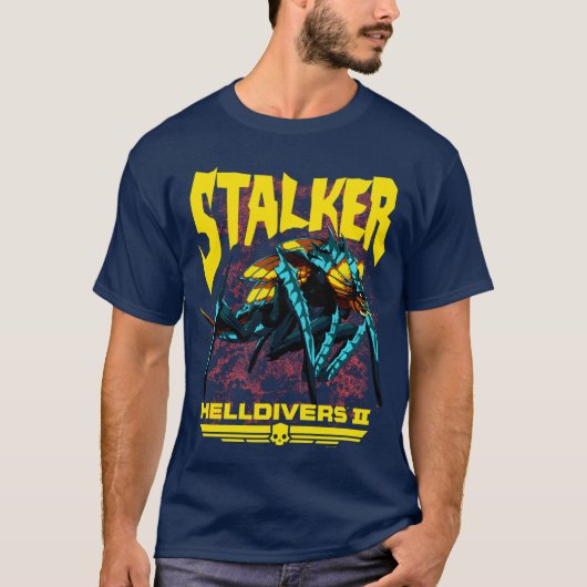 T-shirt Helldivers 2 Sony Playstation Jeu Vidéo Traqueur (Devant)