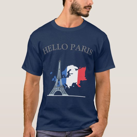 T-shirt Hello (Devant)