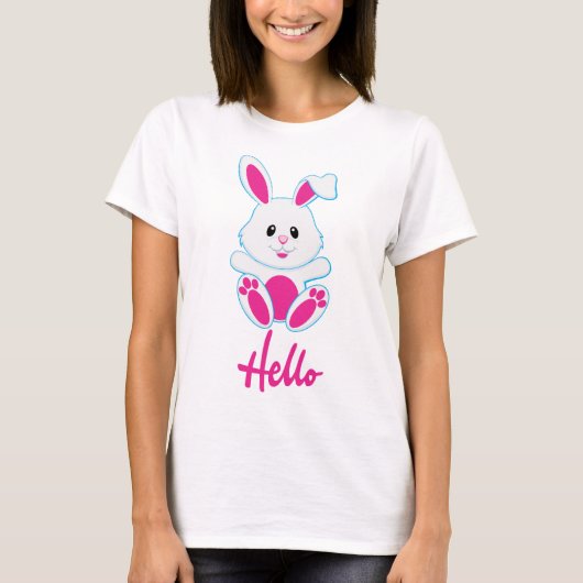 T-shirt Hello Bunny (Devant)