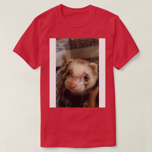 T-shirt hello ferret Graphic (Design devant)
