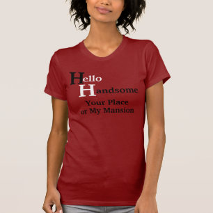 T-shirt Hello Handsome Diva T's