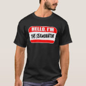 T-shirt Hello I'm the Sermonator Pastor Appreciation Sunda (Devant)