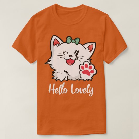 T-shirt Hello Lovely (Design devant)