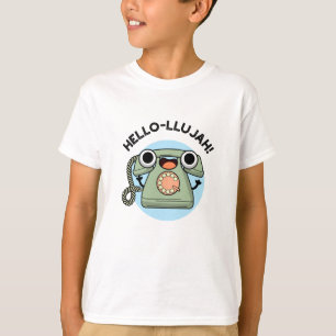 T-shirt Hello-lujah Funny Téléphone Pun