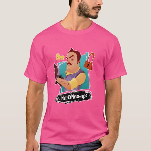 T-shirt Hello Neighbor - Designs associés au jeu 1 (Devant)