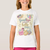 T-Shirt Hello Pool Party Jaune Caro (Devant)