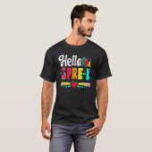 T-shirt Hello Pre K Cute Boys (Devant entier)