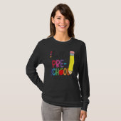T-shirt Hello Preschool First Day Of School Back To School (Devant entier)